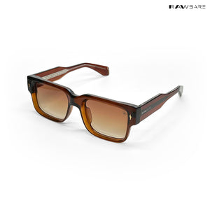 Timeless - Brown Polarized Rectangle Sunglasses - RB2444