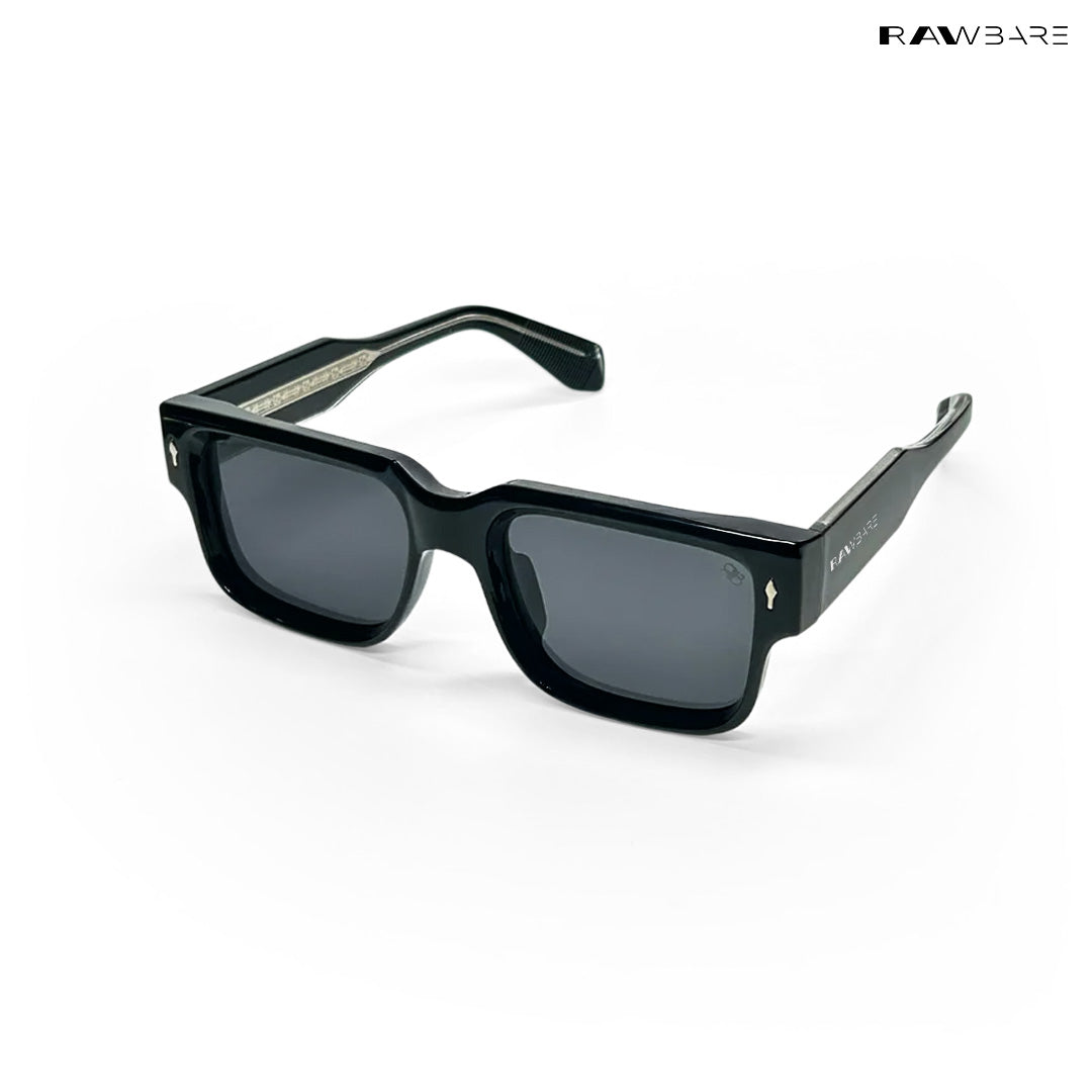 Timeless - Black Polarized Rectangle Sunglasses - RB2443
