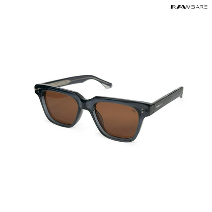 Waypoint- Frosted Brown Wayfarer Sunglasses - RB2672