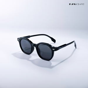 Classic Cub - Charcoal Kids Polarized Wayfarer Sunglasses - RBK2509