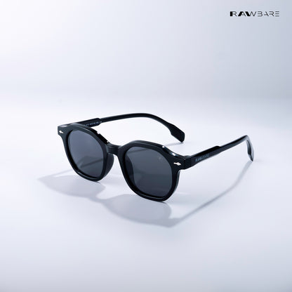 Classic Cub - Charcoal Kids Polarized Wayfarer Sunglasses - RBK2509