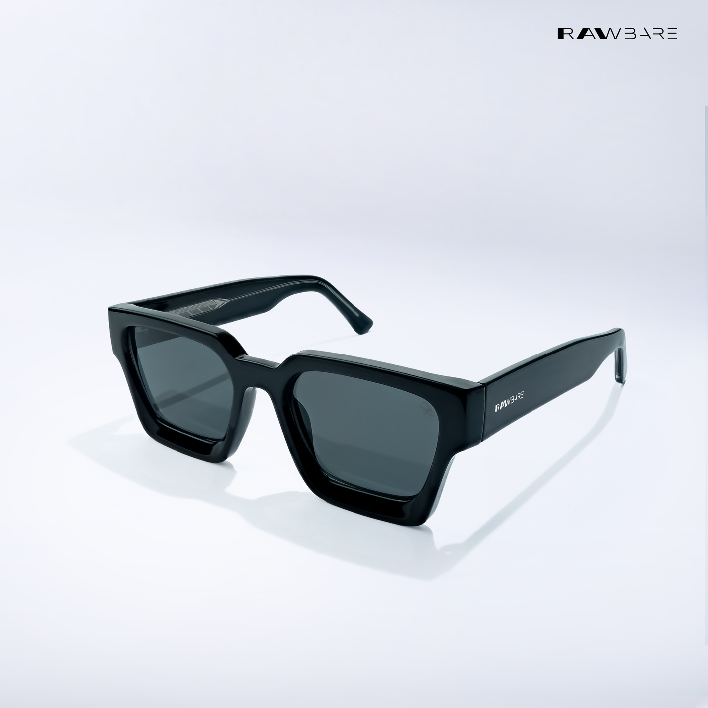Boxy Bold 2.0 - Pure Black Square Sunglasses - RB2602