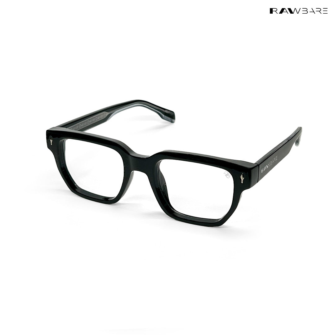 Classic Roamer - Black Blue Cut Wayfarer Sunglasses - RB2456