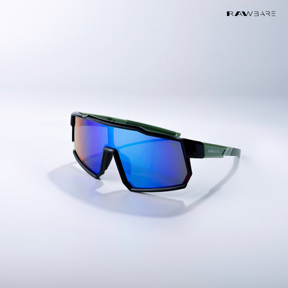 Glide Runner - Night Kids Polarized Wrap Around Sunglasses - RBK2542