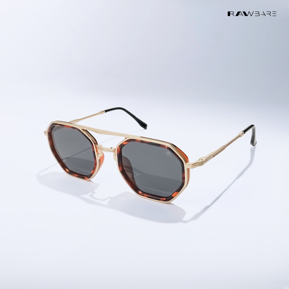 Luno - Gold Black Squoval Sunglasses - RB2688SB