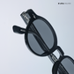 Nashik Noir - Black Core Oval Sunglasses - RB2581