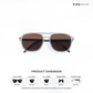 Coonoor Crest - Glass Root Aviator Sunglasses - RB2697