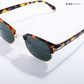 Delhi Daze - Pine Haze Clubmaster Half Rim Sunglasses - RB2560