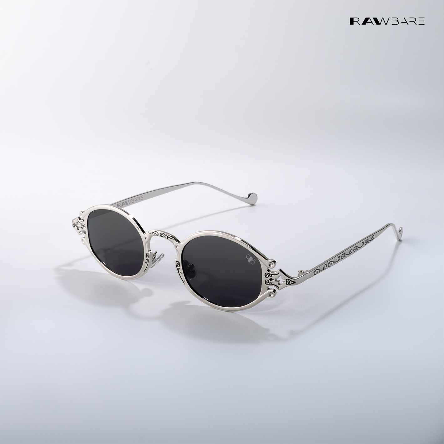 Jaisalmer Glow - Molten Metal Polarized Oval Sunglasses - RB2667