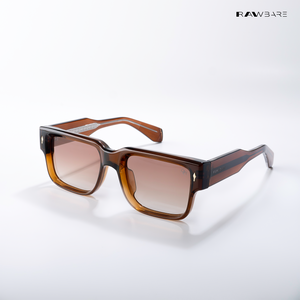 Timeless - Brown Polarized Rectangle Sunglasses - RB2444