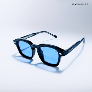 Vortex - Blue Black Square Sunglasses - RB2747