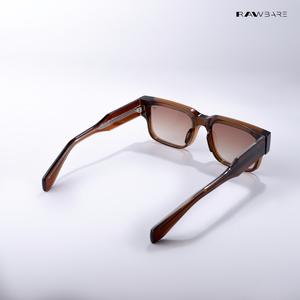 Timeless - Brown Polarized Rectangle Sunglasses - RB2444