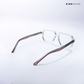 Arvon - Clear Square Bluecut Eyewear - RB2699
