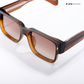 Timeless - Brown Polarized Rectangle Sunglasses - RB2444