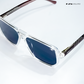 Amritsar Aura - Rusted Ice Geometric Aviator Sunglasses - RB2586