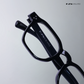 Solar Sleek - Black Blue Cut Wayfarer Sunglasses - RB2509