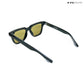 Waypoint - Black Yellow Wayfarer Sunglasses - RB2519