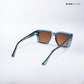 Kolkata Chrome - Chestnut Navy Square Sunglasses - RB2649