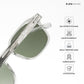 Mysore Muse - Crystal Muse Polarized Square Sunglasses - RB2843