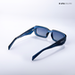 Morjim Muse - Blue Rush Rectangle Sunglasses - RB2671