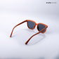 Young Monarch - Amber Crown Kids Polarized Square Sunglasses - RBK2505