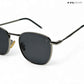 Metal Glint - Silver Black Square Sunglasses - RB2436