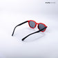 Mini Maven - Poppy Red Kids Polarized Wayfarer Sunglasses - RBK2501