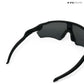 Swift - All Black Polarized Wrap Around Sunglasses - RB2511
