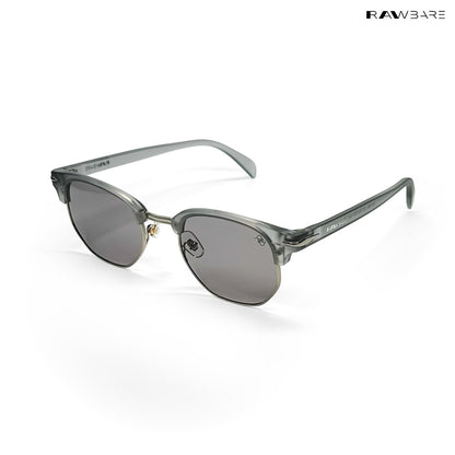 Delhi Daze - Pebble Clubmaster Half Rim Sunglasses - RB2561