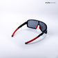 Speed Beam - Turbo Flame Kids Polarized Wrap Around Sunglasses - RBK2537