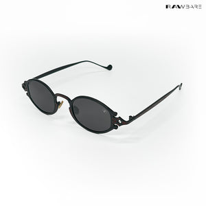 Jaisalmer Glow - Cherry Coal Polarized Oval Sunglasses - RB2664