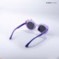 Sparkle Sprint - Voilet Kids Polarized Cateye Sunglasses - RBK2515