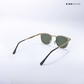 Rivet - Green Gold Rounded Square Sunglasses - RB2682GG