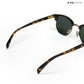 Delhi Daze - Pine Haze Clubmaster Half Rim Sunglasses - RB2560