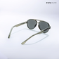Rann Ray - Storm Grey Aviator Sunglasses - RB2714
