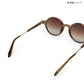 Pondy Palette - Cocoa Dusk Round Sunglasses - RB2551