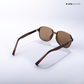 Jaipur Hues - Olive Bark Square Sunglasses - RB2564