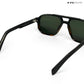 Glare - Nightwood Rectangle Sunglasses - RB2327
