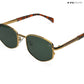 Jodhpur Noir - Sage Spark Geometric Sunglasses - RB2670