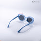 Sparkle Sprint - Blue Kids Polarized Cateye Sunglasses - RBK2517