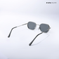 Syro - Silver Black Squoval Sunglasses - RB2679SB