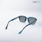 Gwalior Glow - Blue Opal Rectangle Sunglasses - RB2625