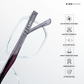Arvon - Clear Square Bluecut Eyewear - RB2699