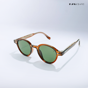 Nashik Noir - Leaf Flame Oval Sunglasses - RB2584