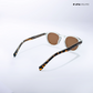 Tirupati Tint - Brown Veil Round Sunglasses - RB2707