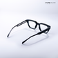 Classic Roamer - Black Blue Cut Wayfarer Sunglasses - RB2456