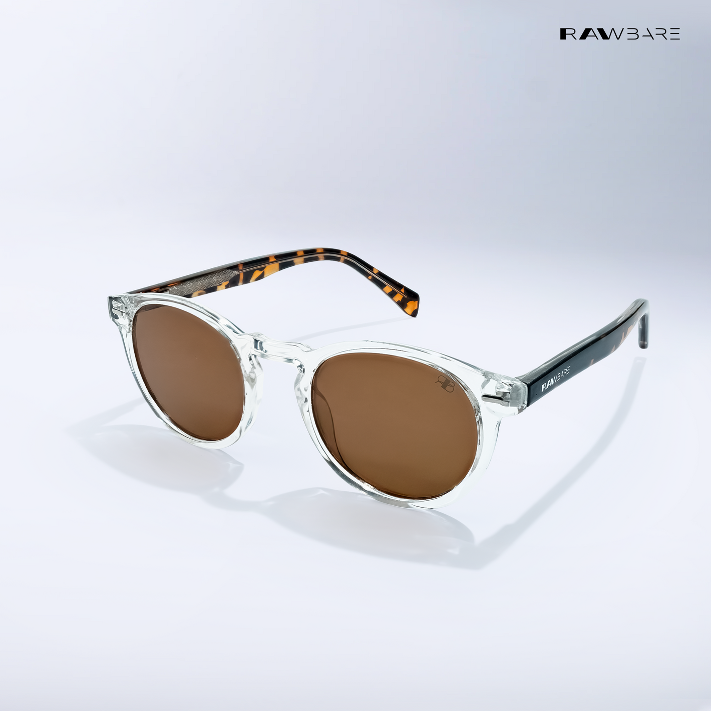 Tirupati Tint - Brown Veil Round Sunglasses - RB2707