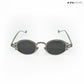 Jaisalmer Glow - Molten Metal Polarized Oval Sunglasses - RB2667