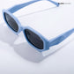 Candy Dash - Aqua Pop Kids Polarized Irregular Rectangle Sunglasses - RBK2523