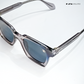 Pune Prism - Iron Blue Square Sunglasses - RB2580